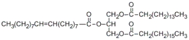 <strong>How many stereoisomers are possible for the following triglyceride? (Include all types of stereoisomerism!) </strong> A) 1 B) 2 C) 4 D) 8