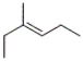 <strong>Which of the following structures corresponds to cis-3-methyl-2-hexene?</strong> A) B) C) D)