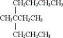 <strong>What is the IUPAC name of the given compound? </strong> A) 4-ethyl-4-methyloctane B) 3-methyl-3-propylheptane C) 2-ethyl-2-propylhexane D) none of these