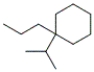 <strong>What is the IUPAC name of the following compound? </strong> A) 1,1-dipropylcyclohexane B) 1-isopropyl-1-propylcyclohexane C) isopropylpropylcyclohexane D) 1,1-isopropylbutylcyclohexane
