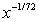 <strong>Simplify:  </strong> A) Not a real number B)   C)   D)   E)   <div style=padding-top: 35px> 