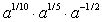 <strong>Simplify:  </strong> A)   B)   C)   D)   E) None of the above <div style=padding-top: 35px> 