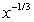 <strong>Rewrite the following exponential expression as a radical expression:  </strong> A)   B)   C)   D)   E)   <div style=padding-top: 35px> 
