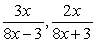<strong>Write each of the following fractions in terms of the LCM of the denominators: </strong> A) B) C) D) E)