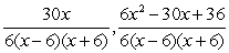 <strong>Write each of the following fractions in terms of the LCM of the denominators: </strong> A) B) C) D) E)