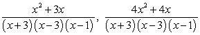 <strong>Write the fractions below in terms of the LCM of the denominators. </strong> A) B) C) D) E)