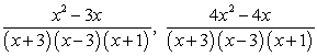 <strong>Write the fractions below in terms of the LCM of the denominators. </strong> A) B) C) D) E)