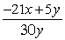<strong>Simplify: </strong> A) B) C) D) E) None of the above