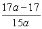 <strong>Simplify: </strong> A) B) C) D) E)
