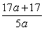 <strong>Simplify: </strong> A) B) C) D) E)