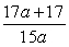 <strong>Simplify: </strong> A) B) C) D) E)