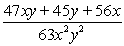 <strong>Simplify: </strong> A) B) C) D) E) None of the above