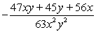 <strong>Simplify: </strong> A) B) C) D) E) None of the above