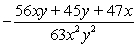 <strong>Simplify: </strong> A) B) C) D) E) None of the above