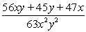 <strong>Simplify: </strong> A) B) C) D) E) None of the above