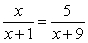 <strong>Solve: </strong> A) 0,-5 B) 1, -4 C) 1, -5 D) 2,-5 E) 0,-6