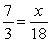 <strong>Solve: </strong> A) B) 42 C) D) 84 E)