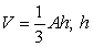 Solve the formula for the given variable.   (Geometry)