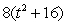 <strong>Factor:  </strong> A)   B)   C)   D)   E)   <div style=padding-top: 35px> 