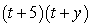 <strong>Factor:  </strong> A)   B)   C)   D)   E)   <div style=padding-top: 35px> 