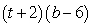 <strong>Factor:  </strong> A)   B)   C)   D)   E)   <div style=padding-top: 35px> 