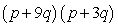 <strong>Factor:  </strong> A)   B)   C)   D)   E) Nonfactorable over the integers <div style=padding-top: 35px> 