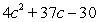 <strong>Factor:  </strong> A)   B)   C)   D)   E) Nonfactorable over the integers <div style=padding-top: 35px> 