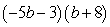 <strong>Factor by grouping:  </strong> A)   B)   C)   D)   E) Nonfactorable over the integers <div style=padding-top: 35px> 