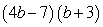 <strong>Factor by grouping:  </strong> A)   B)   C)   D)   E) Nonfactorable over the integers <div style=padding-top: 35px> 