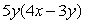 <strong>Factor the following expression:  </strong> A)   B)   C) Nonfactorable D)   E)   <div style=padding-top: 35px> 