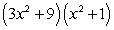 <strong>Factor the following expression:  </strong> A)   B)   C)   D) Nonfactorable E)   <div style=padding-top: 35px> 