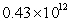 <strong>Write the number 43,000,000,000 in scientific notation.</strong> A) B) C) D) E)