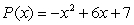 <strong>Indicate whether is a polynomial function. If it is a polynomial function: A. Identify the leading coefficient. B. Identify the constant term. C. State the degree.</strong> A) Not a polynomial function B) (a) -1; (b) 7; (c) 2 C) (a) 6; (b) -1; (c) 7 D) (a) 2; (b) 7; (c) -1 E) (a) -1; (b) 6; (c) 7