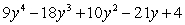 <strong>Multiply: </strong> A) B) C) D) E)
