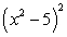 <strong>Simplify by expanding: </strong> A) B) C) D) E)