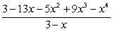 Divide by using synthetic division:  