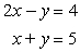 <strong>Solve the following equations by graphing: </strong> A) (2, 2) B) No solution C) (3, 2) D) (1, 0)