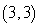 <strong>Find the coordinates of the point below. </strong> A) B) C) D) E)