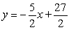 <strong>Find the equation of the line that contains the given point and has the given slope. (5, 1) , m = .</strong> A) B) C) D) E)