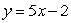 <strong>Find the equation of the line that contains the given point and has the given slope. (-2, -12) , m = 5.</strong> A) B) C) D) E)