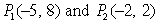 <strong>Find the equation of the line passing through the points whose coordinates are .</strong> A) B) C) D) E)