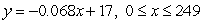 <strong>The gas tank of a certain car contains 17 gal of gas when the driver of the car begins a trip. Each mile driven by the driver decreases the amount of gas in the tank by 0.068 gal. A. Write a linear function for the number of gallons of gas in the tank in terms of the number of miles driven. B. Use your equation to find the number of gallons in the tank after driving 161 mi. Round your answer to the nearest tenth of a gallon.</strong> A) (a) ; (b) 27.9 gal B) (a) ; (b) 27.9 gal C) (a) ; (b) 6.1 gal D) (a) ; (b) 10.9 gal E) (a) ; (b) 10.9 gal