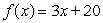 <strong>Let f be a linear function. If and , find .</strong> A) B) C) D) E)