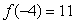 <strong>Given that f is a linear function for which and , determine .</strong> A) 1 B) 19 C) -3 D) 3 E) 5