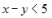 Graph the solution set of the inequality given.  