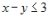 Graph the solution set of the inequality given.  