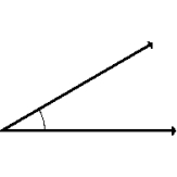 <strong>Estimate the measure of the angle in degrees and state whether the angle is acute, obtuse, or right. </strong> A) , obtuse B) , acute C) , acute D) , right E) , obtuse