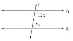 <strong>Given that , find x. </strong> A) x = 36° B) x = 20° C) x = 10° D) x = 12° E) x = 7°