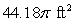 <strong>Find the area of the circle. Give both the exact value and an approximation to the nearest hundredth. </strong> A) ; B) ; C) ; D) ; E) ;