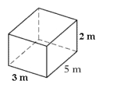 <strong>Find the surface area of the figure. </strong> A) 31 m<sup>2</sup> B) 30 m<sup>2</sup> C) 16 m<sup>2</sup> D) 10 m<sup>2</sup> E) 62 m<sup>2</sup>